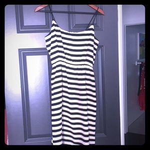 Silk J Crew tank dress